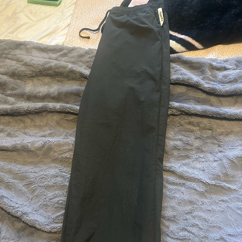Djerf Avenue Sporty Pants Green- size L